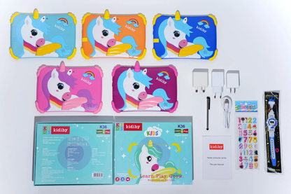 Cheaper Hot-Sell 7 Inch Android 10 MTK Quad Core Tablet 2GB+16GB 4000mAh Battery IPS Screen Kids Learning Apps