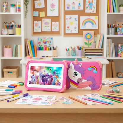 Cheaper Hot-Sell 7 Inch Android 10 MTK Quad Core Tablet 2GB+16GB 4000mAh Battery IPS Screen Kids Learning Apps